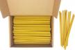 pure beeswax taper candles – 100% natural, dripless, and slow burning for home, dinner, and celebrations logo