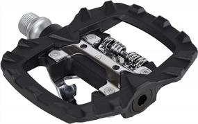img 4 attached to Versatile Venzo Platform Pedals: Clipless And Dual Function For Mountain, Road, And Trekking Bikes With Shimano SPD Compatibility