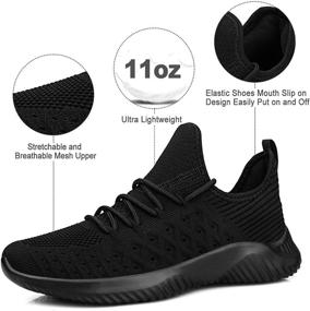 img 3 attached to Feethit Shoelace Resistant Walking Shoes Lightweight Women's Shoes ~ Athletic