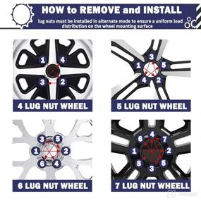 img 1 attached to 20Pcs Closed Spline Aftermarket Wheels