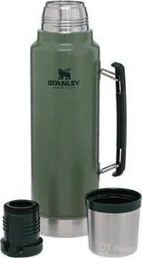 img 1 attached to 🧃 Stanley Classic Vacuum Insulated Wide Mouth Bottle, 1.5 qt - BPA-Free 18/8 Stainless Steel Thermos for Hot & Cold Beverages – Keeps Liquids Hot or Cold up to 24 Hours – Enhanced SEO