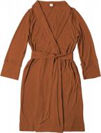 goumikids viscose from bamboo organic cotton womens robe logo