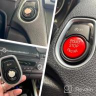 картинка 1 прикреплена к отзыву BMW Engine Ignition Start Stop Button Replacement - Compatible With 1 3 5 6 X1 X3 X5 X6 Series (E81 E90 E91 E60 E63 E84 E83 E70 E71) By Jaronx Sports Red от Tommy Almasri