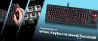 картинка 1 прикреплена к отзыву Perixx Periboard-522 Wired Trackball Mechanical Keyboard With 2.17 Inch Built-In Pointing And Scrolling Feature, US English Layout от Stanley Redline