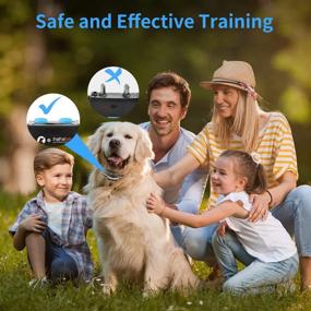 img 2 attached to 🐶 PaiPaitek Bark Collar with Remote - Automatic Bark and Training Combo: Beep, Vibration, Shock, Auto Bark Mode - Up to 3300ft Range Dog Shock Collar for Small, Large & Medium Dogs