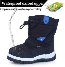 img 3 attached to EQUICK Waterproof Lightweight Outdoor U219WMXTB004 Light Boys' Shoes and Boots