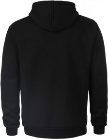 img 1 attached to Men'S Sherpa Lined Zip Up Hoodie Jacket - Thermal Full Zip Fleece Sweatshirt By ZIOLOMA