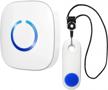 sadotech elderly monitoring pager: waterproof wireless caregiver alerts & classroom doorbell - 4 volumes, 52 chimes logo
