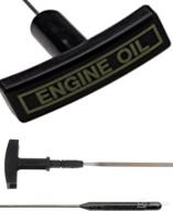 🔍 6.0l v8 powerstroke engine oil dipstick level gauge for 2003-2007 f250 f350 f450 f550 excursion, compatible with diesel super duty, part # 3c3z6750aa logo