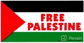 img 1 attached to Free Palestine Bumper Sticker Decal