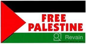 img 4 attached to Free Palestine Bumper Sticker Decal