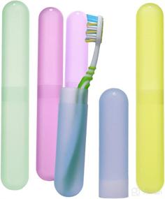 img 1 attached to SPARIK Plastic Toothbrush Holder Set