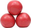zeekio juggling balls josh horton pro series - [set of 3] 12-panel, synthetic leather with millet filled, with plastic beans, logo