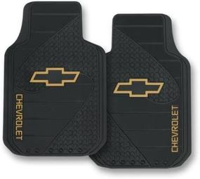 img 4 attached to 🚗 Plasticolor Chevy Factory Style Trim-to-Fit Molded Front Floor Mats - Set of 2, Model 001381R01