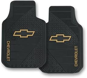 img 2 attached to 🚗 Plasticolor Chevy Factory Style Trim-to-Fit Molded Front Floor Mats - Set of 2, Model 001381R01