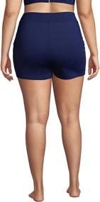 img 3 attached to Lands End Chlorine Resistant Control Women's Clothing at Swimsuits & Cover Ups