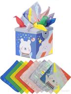 🧣 baby steps magic tissue box: colorful montessori scarves for sensory development and educational learning in infants, toddlers, newborns, and kids логотип