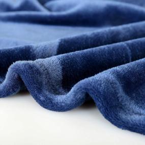 img 1 attached to Stay Warm And Cozy With Reafort'S Ultra Soft Flannel Fleece Velvet Blanket