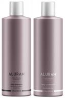 aluram coconut water daily hair shampoo & conditioner set, 12 fl oz logo