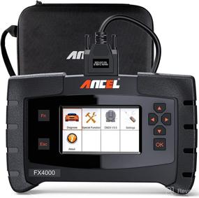 img 4 attached to 🚗 ANCEL FX4000 Pro Vehicle All System Engine ABS Bleeding Transmission SRS OBD2 Scanner - Automotive Diagnostic Scan Tool Airbag ESP TPMS OBDII Car Check Engine Code Reader with EPB Oil Reset