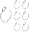 non-pierced clip on fake septum nose rings hoop jewelry for women men - qwalit faux piercing jewelry logo