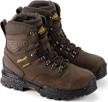 thorogood men's infinity fd series 7” waterproof hunting & hiking boots - full-grain leather, moisture-wicking lining & anti-fatigue traction outsole logo