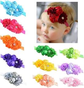 img 1 attached to LD DRESS Headbands Rhinestone Princess Baby Care at Hair Care