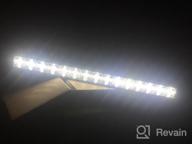 img 1 attached to Autofeel LED Light Bar Combo Kit - 52 Inch + 32 Inch 35000LM Flood Spot Beam With 4" LED Light Pods For Trucks, UTVs, And Boats review by James Pope