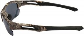 img 2 attached to Tr90 Camo Frame Polarized Sports Sunglasses By MOTELAN For Driving, Fishing, Hunting To Reduce Glare Outdoors