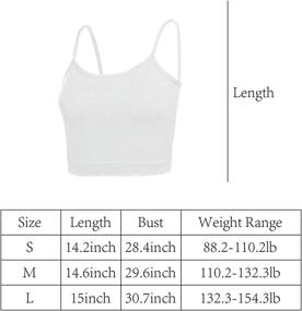 img 3 attached to NEWITIN Spaghetti Strap Adjustable Colors Women's Clothing - Lingerie, Sleep & Lounge