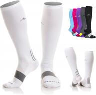 🧦 newzill medical compression socks: enhance circulation, 20-30 mmhg for women & men – ideal for running, athletic activities, nursing, hiking, and traveling логотип