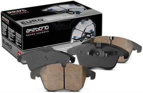 img 1 attached to 🔧 Akebono EUR986 Euro Ultra Premium Ceramic Disc Brake Pad Kit - Enhanced for SEO