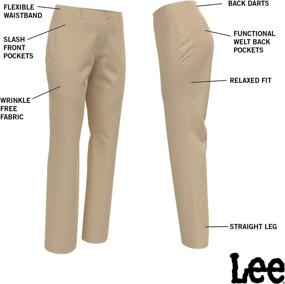 img 1 attached to LEE Womens Wrinkle Relaxed Straight Women's Clothing : Suiting & Blazers