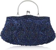 erouge beaded sequin design evening women's handbags & wallets in clutches & evening bags логотип