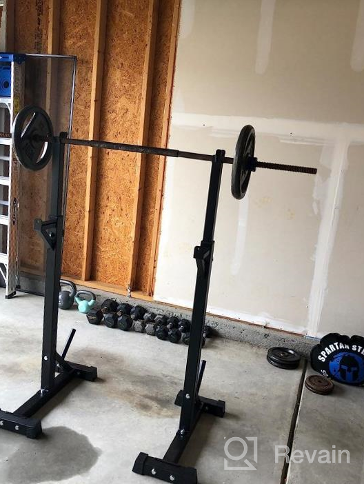 img 1 attached to Maximize Your Home Gym With BangTong&Li'S Adjustable Weight Rack - 550Lbs Capacity review by Joshua Pilla