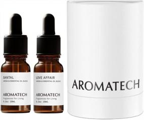 img 4 attached to Indulge In The AromaTech Santal & Love Affair Set: Essential Oil Diffuser With A Harmonious Blend Of Santal, Musk, Jasmin And Cedar - 10ML
