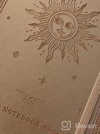 img 1 attached to The Sun: Premium Ruled Notebook With Thick Pages, Dividers, And Pocket - Classic Faux Leather Design For Writing And Journaling review by Justin Kedzior