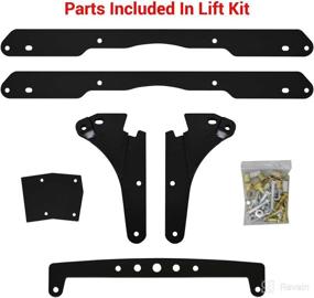 img 1 attached to 🔧 SuperATV 2-Inch Lift Kit for Yamaha Wolverine (2016-2018) – Not Compatible with X2 or X4 Models – Ideal for Installing Bigger Tires!