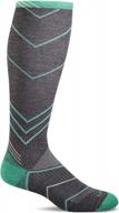 women's incline knee high sockwell moderate graduated compression socks logo