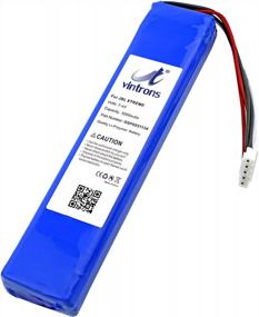 img 4 attached to VINTRONS GSP0931134 Battery For JBL Xtreme, JBLXTREME, JBL GSP0931134, (7.4V, 5000MAh, JBL Xtreme Battery Replacement)