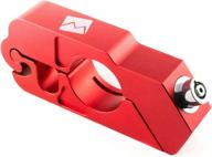 monster fairings red motorcycle locks: 🔒 ultimate heavy duty anti-theft bike handlebar protection lock логотип