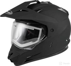 img 3 attached to GMAX GM 11S Dual Sport Full Face DOT Approved