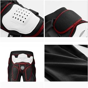 img 3 attached to XINNI Protective Motorcycle Riding Pant for Motocross Racing Hip and Leg Protection