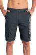 explore the outdoors in style: rufiyo men's cargo shorts with multiple pockets for hiking, biking, and more logo