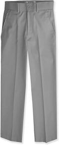 img 3 attached to 👖 Johnnie Lene Boys' Clothing: Front Dress Pants Available at Pants