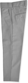 img 2 attached to 👖 Johnnie Lene Boys' Clothing: Front Dress Pants Available at Pants