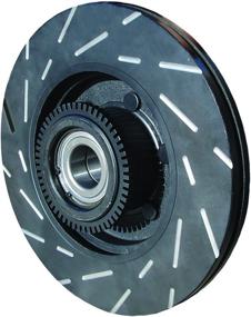 img 1 attached to 🔘 EBC Brakes USR1386 USR Series Performance Slotted Rotor