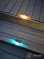 img 1 attached to Illuminate Your Outdoors With SUNFACE Solar Deck And Fence Post Lights - All-Night Permanency (6Pack) review by Junior Rojas