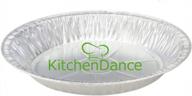 large disposable aluminum pie pan #2411 (10) by kitchendance 11 logo
