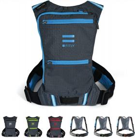img 4 attached to Streamlined Running Backpack By FITLY For The Minimalist Athlete